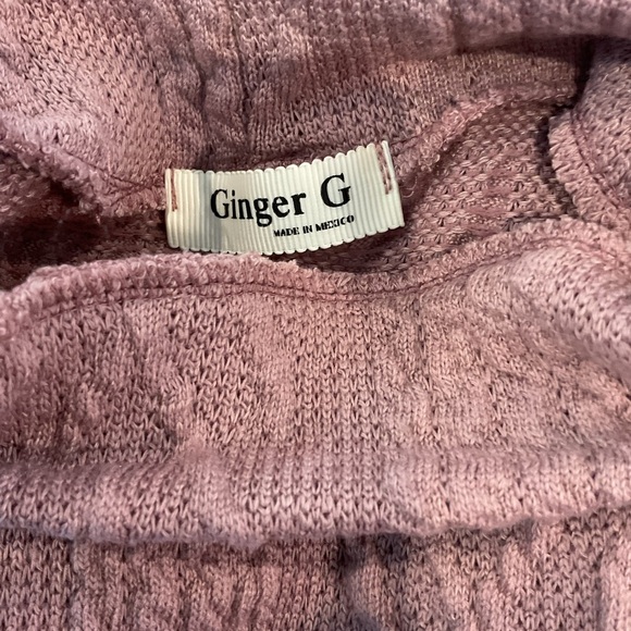 Ginger G Pink Mock Neck Sweater - Picture 10 of 12